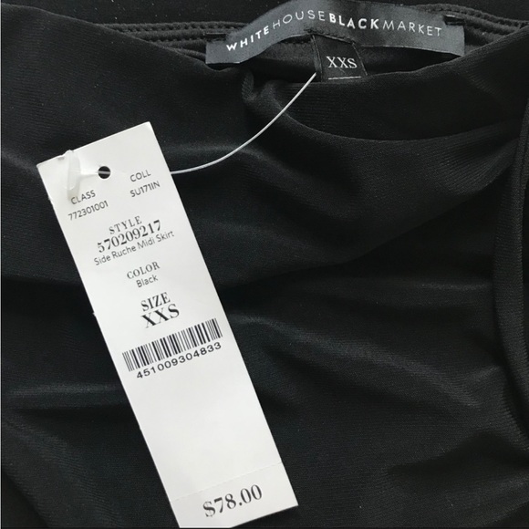 NWT White House Black Market Asymmetrical Skirt - Picture 3 of 3